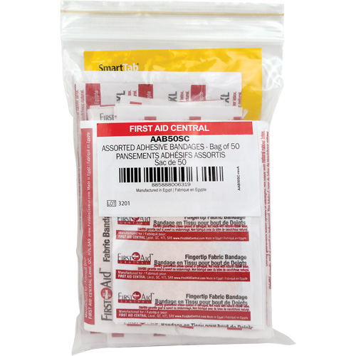 Recharge de bandages adh&eacute;sifs SmartCompliance, Assorti, Tissu/Plastique, Non st&eacute;rile Distribution Industrielle GC