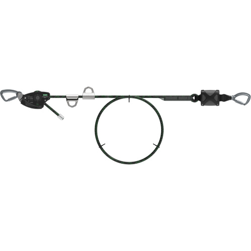 Corde de 100' pour ligne de vie temporaire horizontale, Corde d'alpinisme Distribution Industrielle GC