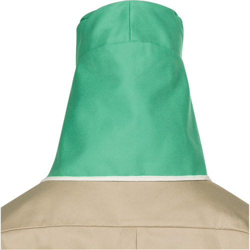 Weldlite Welding Cap With Neck Drape, One Size, Green Distribution Industrielle GC