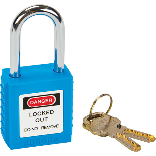 Lock for Lockouts, Safety Padlock, Keyed Different, Thermoplastic, 1-1/2" Width Distribution Industrielle GC