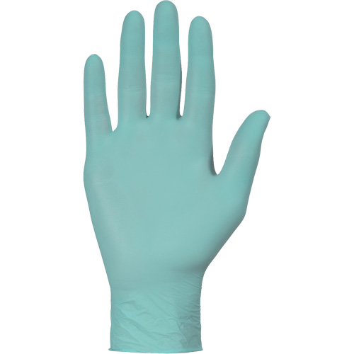 Gants jetables et biod&eacute;gradables KeepKleen, T-Grand, Nitrile, 3 mils, Sans poudre, Bleu, Classe 2 Distribution Industrielle GC