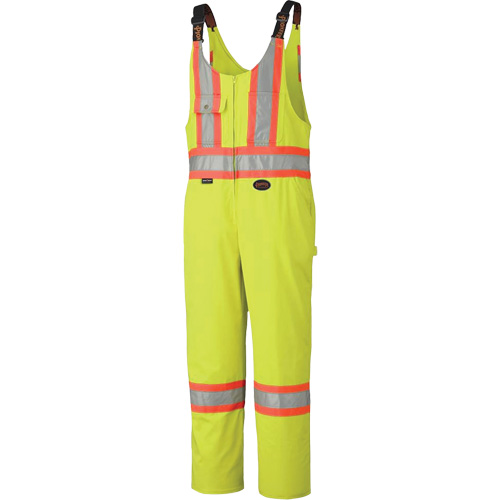 6616 Salopettes, Poly-coton, 36, Jaune lime haute visibilit&eacute; Distribution Industrielle GC