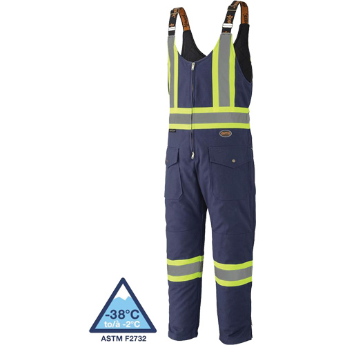 5536 Combinaison en toile de coton matelass&eacute;e, Coton, Petit, Bleu marin Distribution Industrielle GC