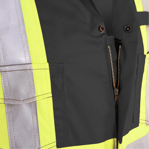 7702BKT Combinaison FR-Tech contre les arcs, Taille 40 (grand taille), Noir, 10 cal/cm² Distribution Industrielle GC
