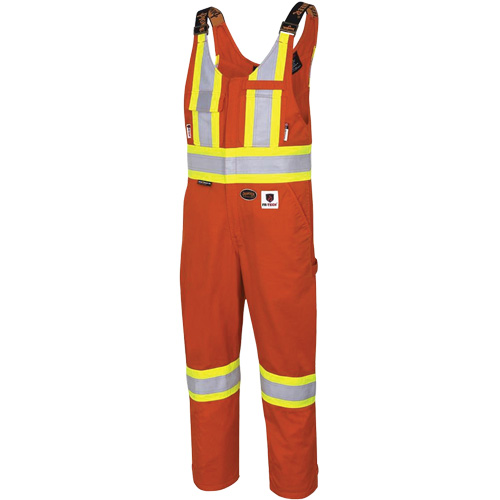 7712 FR-Tech&reg; Flame-Resistant Overalls, Small, High Visibility Orange Distribution Industrielle GC
