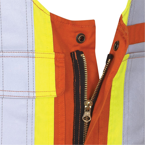 7712 FR-Tech&reg; Flame-Resistant Overalls, Small, High Visibility Orange Distribution Industrielle GC
