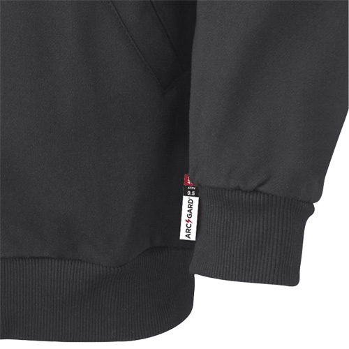 337 Capuche &agrave; fermeture &eacute;clair ignifug&eacute;e, Hommes, T-petit, Noir, 22 cal/cm² Distribution Industrielle GC