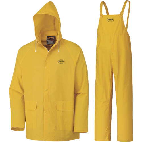 577 V&ecirc;tements imperm&eacute;ables 3 morceaux, Polyester/PVC, 6T-Grand, Jaune Distribution Industrielle GC