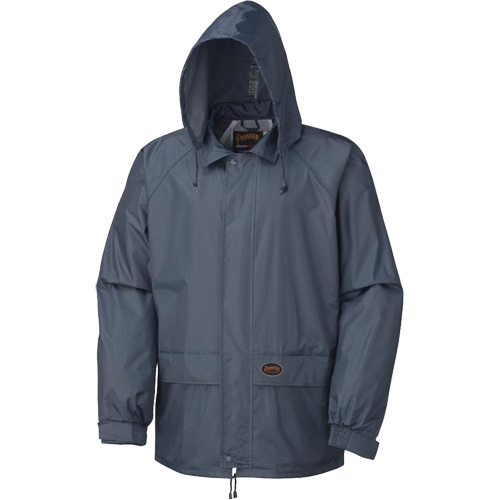883 Rain Suit, Polyester/PVC, Small, Navy Blue Distribution Industrielle GC