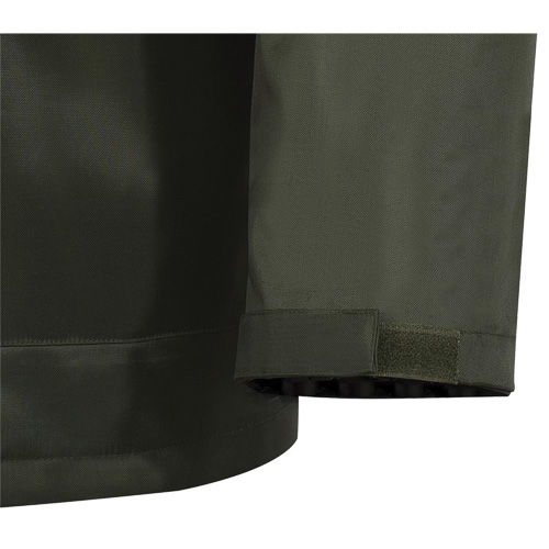 D8120J Manteau &agrave; capuchon ind&eacute;chirable Nailhead pour planteur d'arbres, Polyester/PVC, T-petit, Vert Distribution Industrielle GC