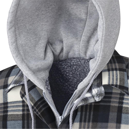 415BG Chemise &agrave; capuche matelass&eacute;e, Hommes, T-petit, Multicolore Distribution Industrielle GC