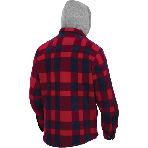 415RB Quilted Hooded Shirt, Men's, Small, Multi-Colour Distribution Industrielle GC