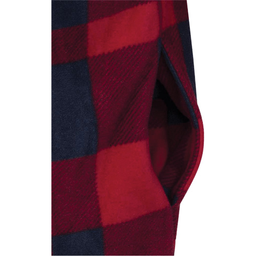 415RB Quilted Hooded Shirt, Men's, Small, Multi-Colour Distribution Industrielle GC