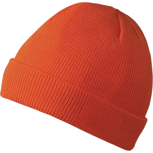 5564A Tuque doubl&eacute;e, Doublure en Acrylique, Taille unique, Orange haute visibilit&eacute; Distribution Industrielle GC