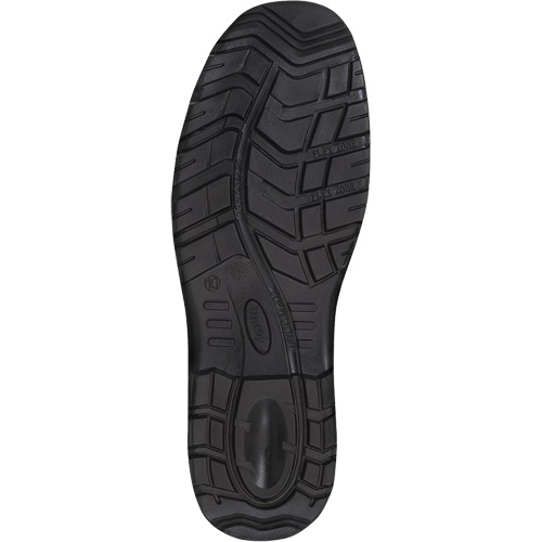 1028 Bottes de travail 8" marron, Cuir, Embout Acier, Taille 10 Distribution Industrielle GC