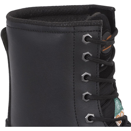 1027 Bottes de travail 8" noires, Cuir, Embout Acier, Taille 14 Distribution Industrielle GC