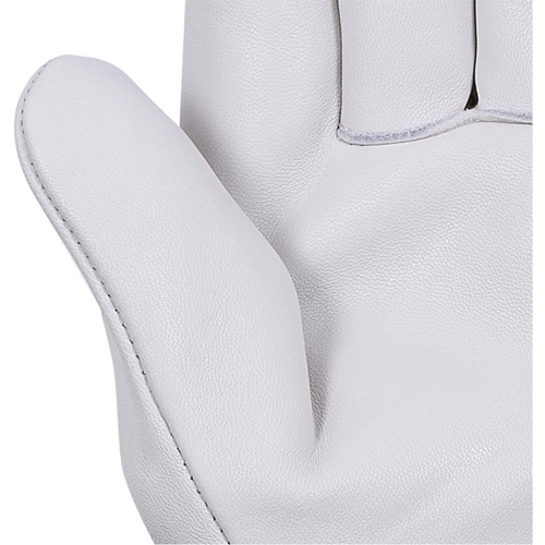 535G Gants de chauffeur beige, Petit, Paume en Cuir fleur de vache Distribution Industrielle GC
