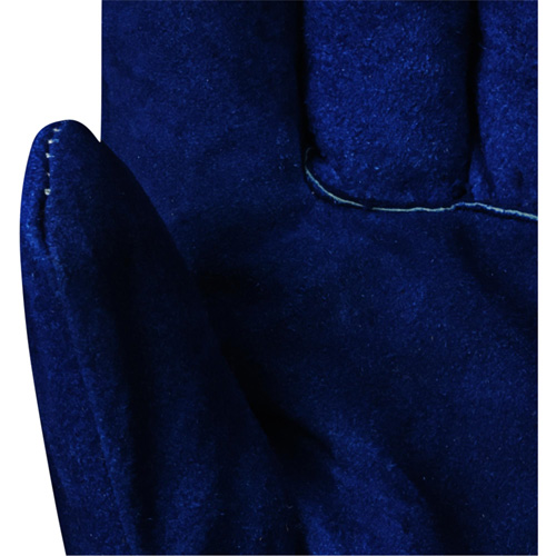 630 Gants d'appareilleur isol&eacute;s bleus, Taille unique, Paume en Cuir de vache refendu, Doublure en Boa Distribution Industrielle GC