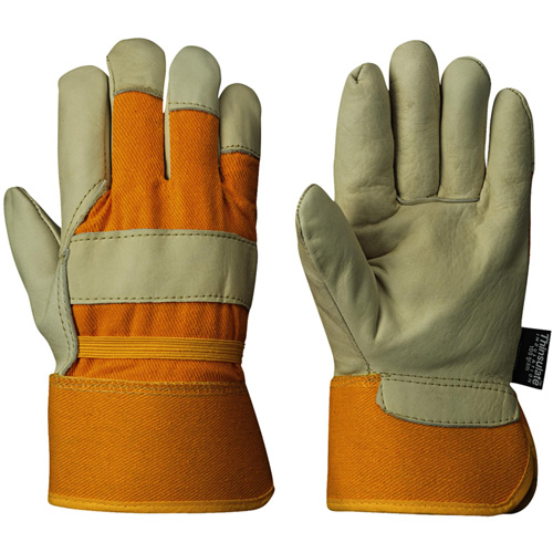 632 Gants d'appareilleur isol&eacute;s, Taille unique, Paume en Cuir fleur de vache, Doublure en Boa Distribution Industrielle GC