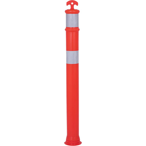 191 Poteau haute visibilit&eacute;, Orange Distribution Industrielle GC