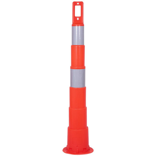 2319 Poteau d&eacute;lin&eacute;ateur empilable, Orange Distribution Industrielle GC