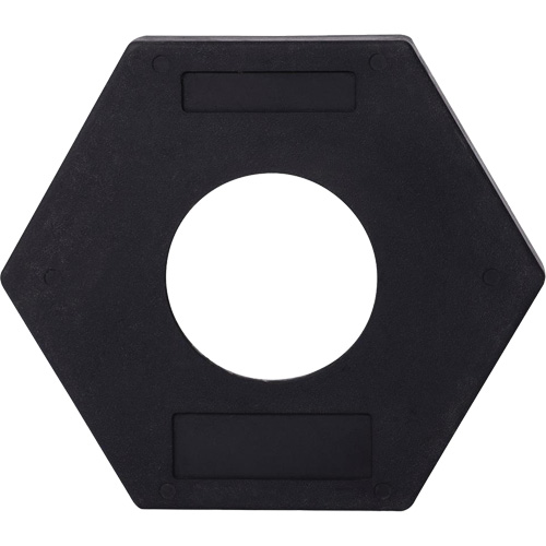 2320 Base de poteau d&eacute;lin&eacute;ateur empilable, 17 lb Distribution Industrielle GC