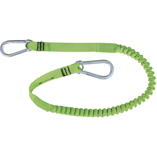 TT-9902 Slim Line Tool Tether Harness Lanyard, Fixed Length, Dual Carabiner Distribution Industrielle GC