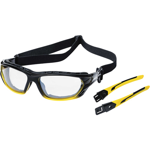 XPS530 Lunettes de s&eacute;curit&eacute; &eacute;tanches, Lentille Int&eacute;rieur/ext&eacute;rieur, Anti-&eacute;gratignures, ANSI Z87+/R&eacute;pond ou surpasse la norme CSA Z94.3 Distribution Industrielle GC