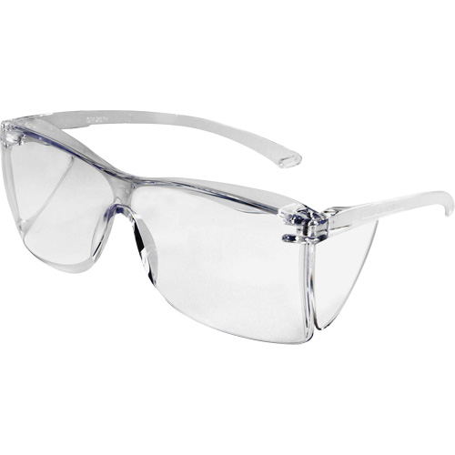 Guest-Gard OTG Safety Glasses, Clear Lens, ANSI Z87+/Meets/Exceeds CSA Z94.3 Distribution Industrielle GC