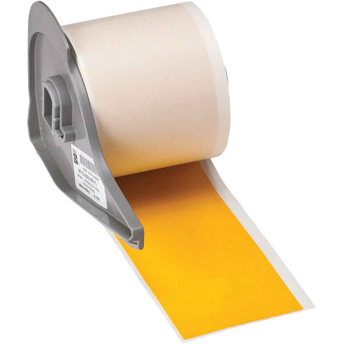All-Weather Permanent Adhesive Label Tape, Vinyl, Yellow, 2" Width Distribution Industrielle GC