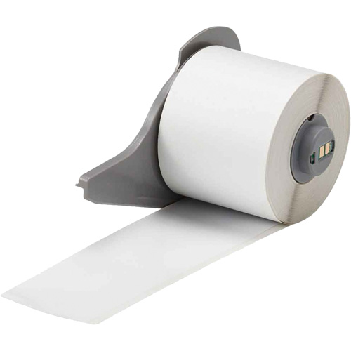 All-Weather Permanent Adhesive Label Tape, Vinyl, White, 2" Width Distribution Industrielle GC