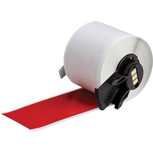 Multi-Purpose Label Tape, Vinyl, Red, 1.9" Width Distribution Industrielle GC