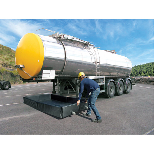 Ultra-Tanker Berm, 374 US gal. Capacity, 5' W x 10' L x 12" H, Foam Wall Distribution Industrielle GC