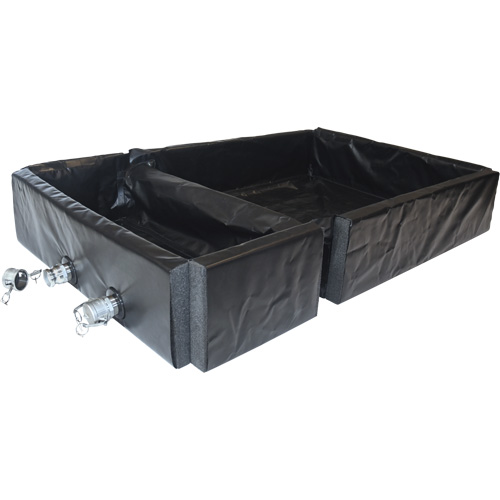 Berme Ultra-Track Berm, Capacit&eacute; 144 gal. US, 4' la x 6' lo x 12" h, Paroi en mousse Distribution Industrielle GC