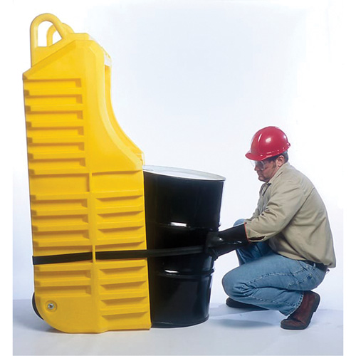 Drum Dolly, 26.5" L x 26.5" W x 5" H, 800 US gal. Spill Cap. Distribution Industrielle GC