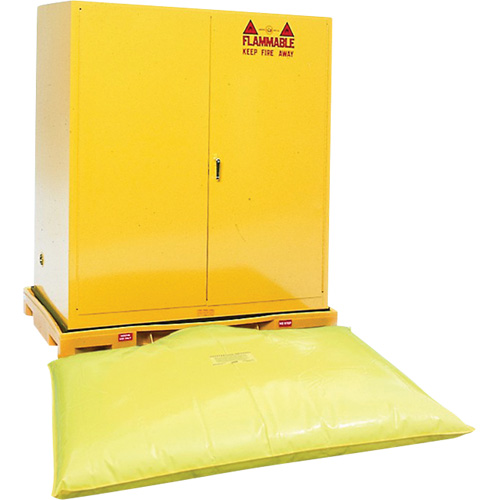 Double Drum Ultra-Safety Cabinet Bladder System&reg;, 63" L x 38.5" W x 6.3" H, 3000 lbs. Load Capacity Distribution Industrielle GC