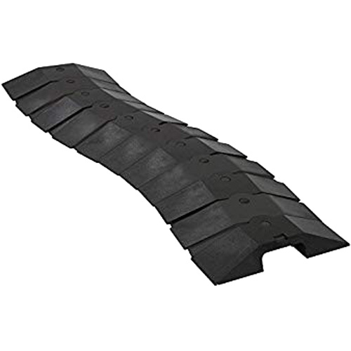 Medium Ultra-Sidewinder Cable Protection System&reg; with Endcaps, 33" x 9.8" x 1.4", 260 lbs. (0.13 tons) Distribution Industrielle GC