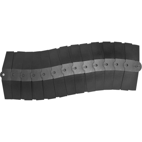 Medium Ultra-Sidewinder Cable Protection System&reg; with Endcaps, 33" x 9.8" x 1.4", 260 lbs. (0.13 tons) Distribution Industrielle GC