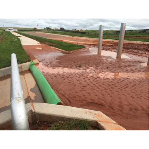 Green Ultra-Silt Dike&reg;, 7' L x 5' W Distribution Industrielle GC