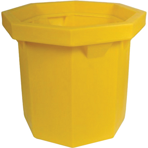 Ultra-Spill Collector &agrave; fond plat, 66 gal. US, Mobile Distribution Industrielle GC