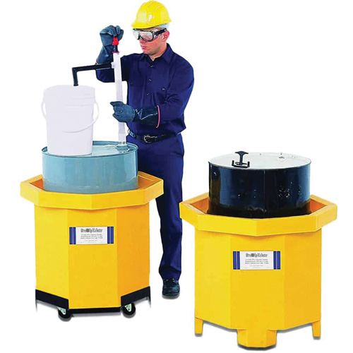 Pallet Jack Ultra-Spill Collector&reg;, 66 US gal., Mobile Distribution Industrielle GC