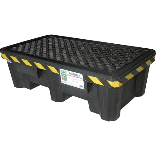 2-Drum Economy Ultra-Spill Pallet&reg;, 66 US gal. Spill Capacity, 53" x 29" x 16.5" Distribution Industrielle GC