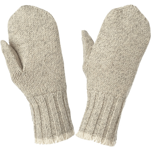Brushed Rag Wool Lined Mitts, Size Large, Mitt Distribution Industrielle GC