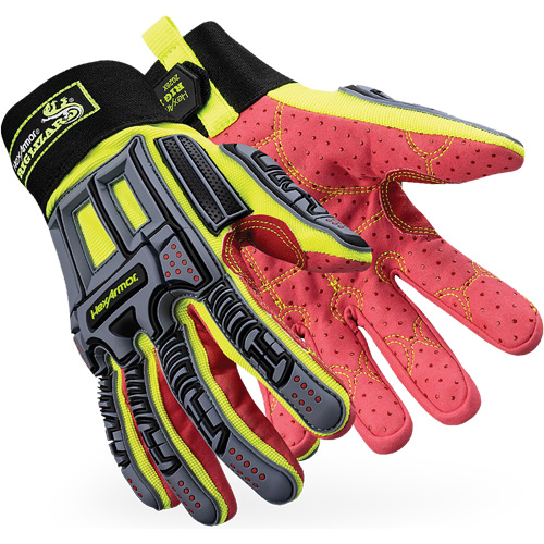 Rig Lizard&reg; 2028X Cut-Resistant Gloves, 6/X-Small, Synthetic/HPPE Palm, Elastic/Hook & Loop Cuff Distribution Industrielle GC