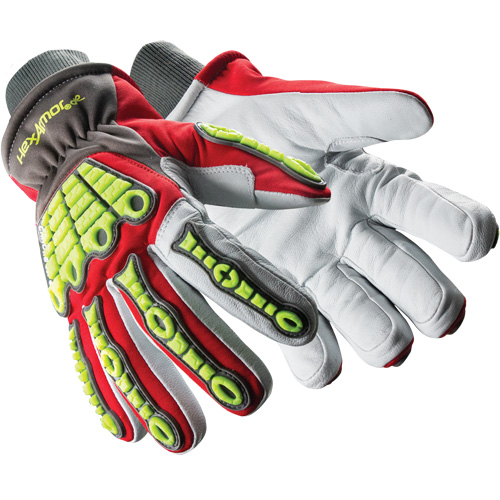 Chrome SLT&reg; Winter 4073W Impact Gloves, 6/X-Small, Goatskin Palm, Knit Wrist Cuff Distribution Industrielle GC