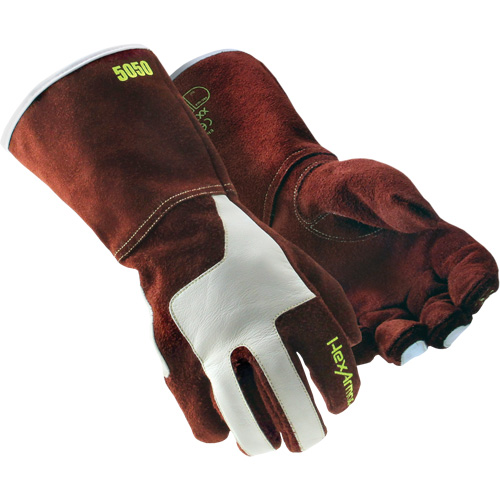 HeatArmor&reg; 5050 Welding Gloves, Split Cowhide, Size Small/7 Distribution Industrielle GC