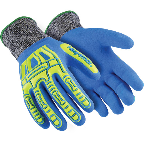 Rig Lizard&reg; Fluid 7102 Cut-Resistant Gloves, Size 5/2X-Small, 13 Gauge, Nitrile Coated, Fibreglass/HPPE Shell, ASTM ANSI Level A4 Distribution Industrielle GC