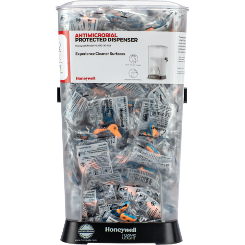 HL400 AM Corded Earplug Dispenser with LT-30 Earplugs Canister Distribution Industrielle GC