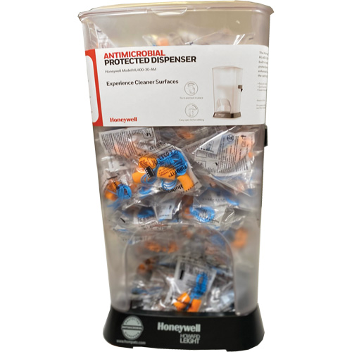 HL400 AM Corded Earplug Dispenser with FF-30 Earplugs Canister Distribution Industrielle GC