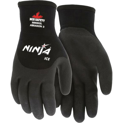 Gants dhiver isol&eacute;s Ninja Ice, Moyen, R&ecirc;vetement HPT, Calibre 15, Enveloppe en Nylon Distribution Industrielle GC